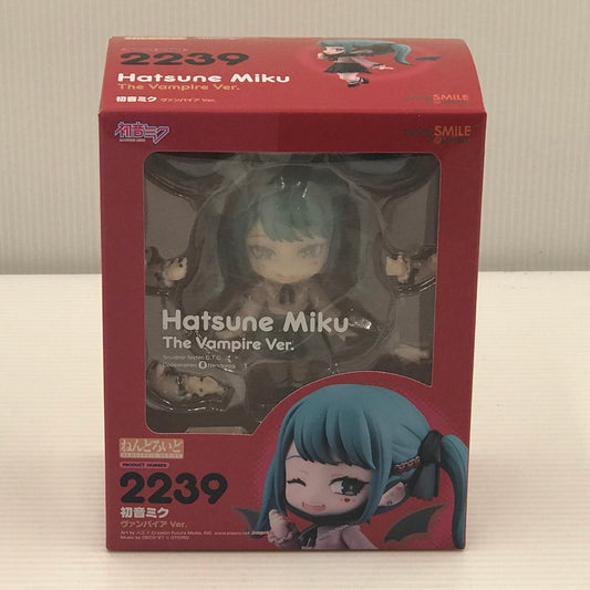 【中古美品】 グッドスマイルカンパニー ねんどろいど キャラクター・ボーカル・シリーズ01 初音ミク ヴァンパイア Ver. 2239 未開封 箱ヤケあり 053-261015-ti-17-tagh 万代Net店