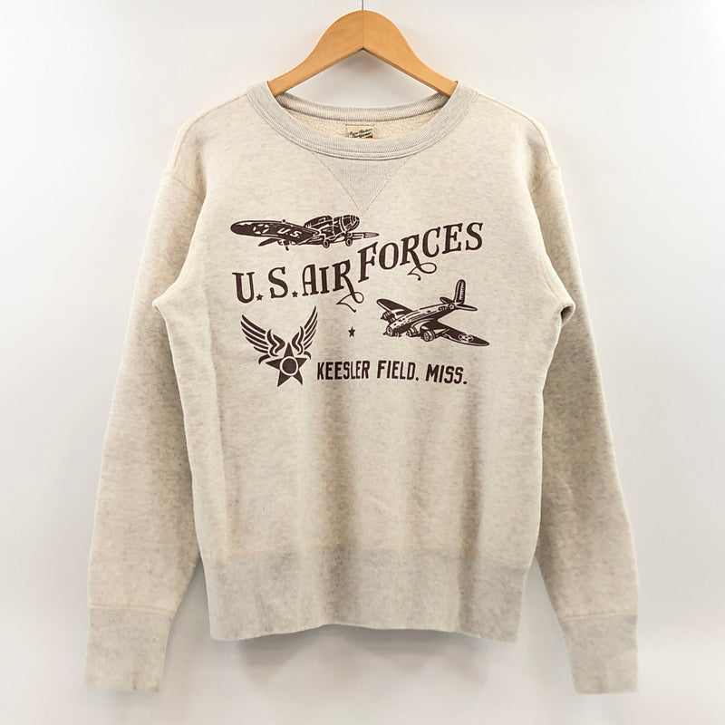 【中古品】【メンズ】 BUZZ RICKSON'S バズリクソンズ U.S.AIR FORCES SWEATSHIRT スウェットシャツ トレーナー 長袖 トップス 145-261022-hn-11-fur サイズ：M カラー：グレー 万代Net店