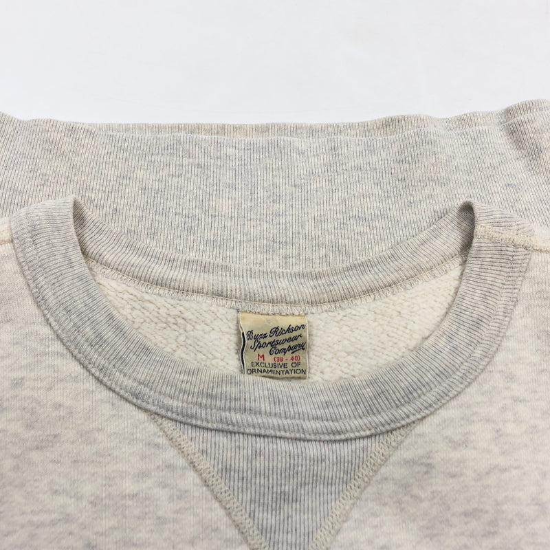 【中古品】【メンズ】 BUZZ RICKSON'S バズリクソンズ U.S.AIR FORCES SWEATSHIRT スウェットシャツ トレーナー 長袖 トップス 145-261022-hn-11-fur サイズ：M カラー：グレー 万代Net店