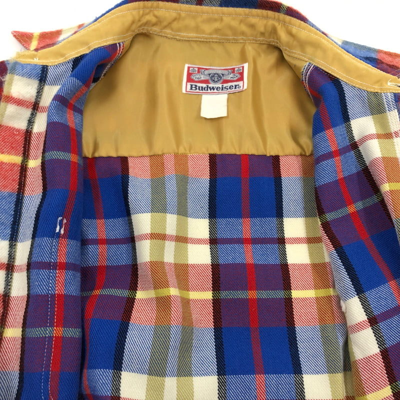 【現状渡し品】【メンズ】 BUDWEISER バドワイザー CHECK L/S SHIRT チェック 長袖シャツ カジュアルシャツ トップス 146-260729-hn-10-fur サイズ：不明 カラー：マルチカラー 万代Net店
