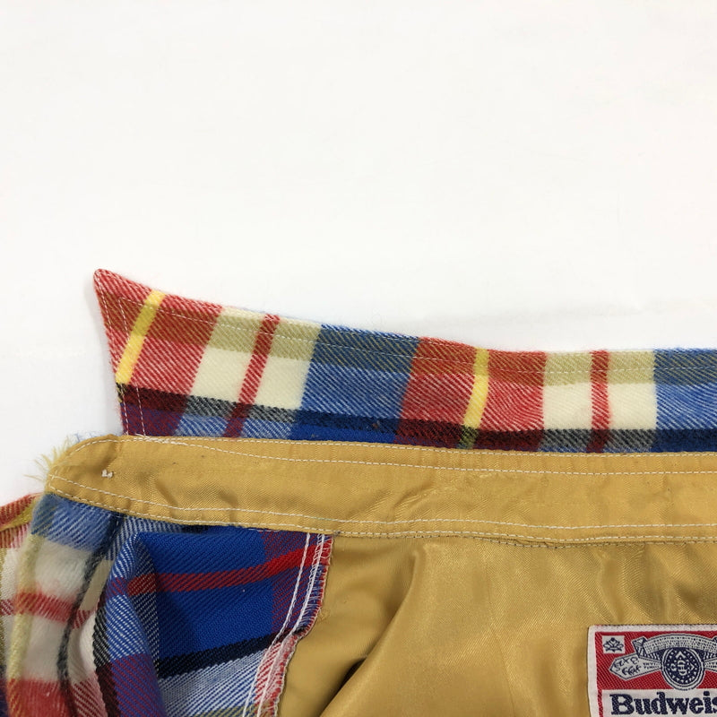 【現状渡し品】【メンズ】 BUDWEISER バドワイザー CHECK L/S SHIRT チェック 長袖シャツ カジュアルシャツ トップス 146-260729-hn-10-fur サイズ：不明 カラー：マルチカラー 万代Net店