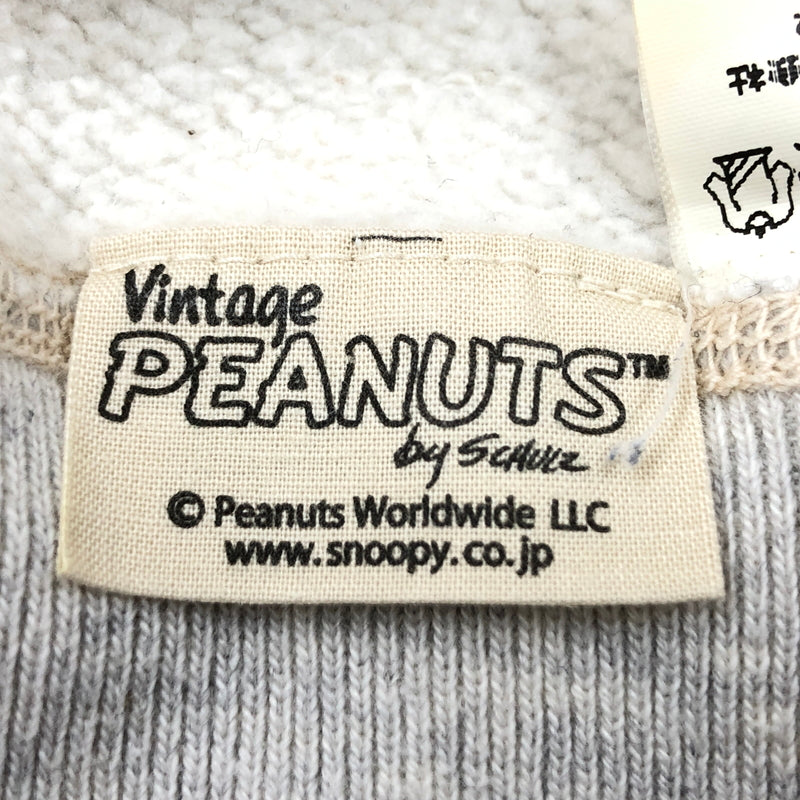 【中古品】【メンズ】 BUZZ RICKSON'S バズリクソンズ × PEANUTS ピーナッツ FRONT PRINT SWEATSHIRT フロントプリント スウェットシャツ トレーナー 長袖 トップス 145-261022-hn-10-fur サイズ：M カラー：グレー 万代Net店