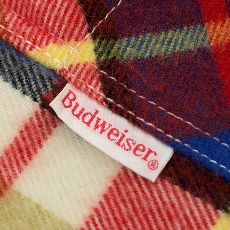 【現状渡し品】【メンズ】 BUDWEISER バドワイザー CHECK L/S SHIRT チェック 長袖シャツ カジュアルシャツ トップス 146-260729-hn-10-fur サイズ：不明 カラー：マルチカラー 万代Net店