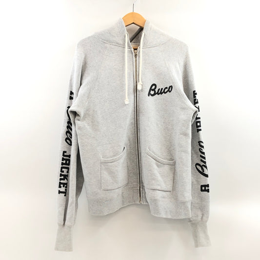 【中古品】【メンズ】 BUCO ブコ 50S FULL ZIP PARKER フルジップパーカー スウェット 長袖 トップス 145-261024-hn-01-fur サイズ：L カラー：グレー 万代Net店