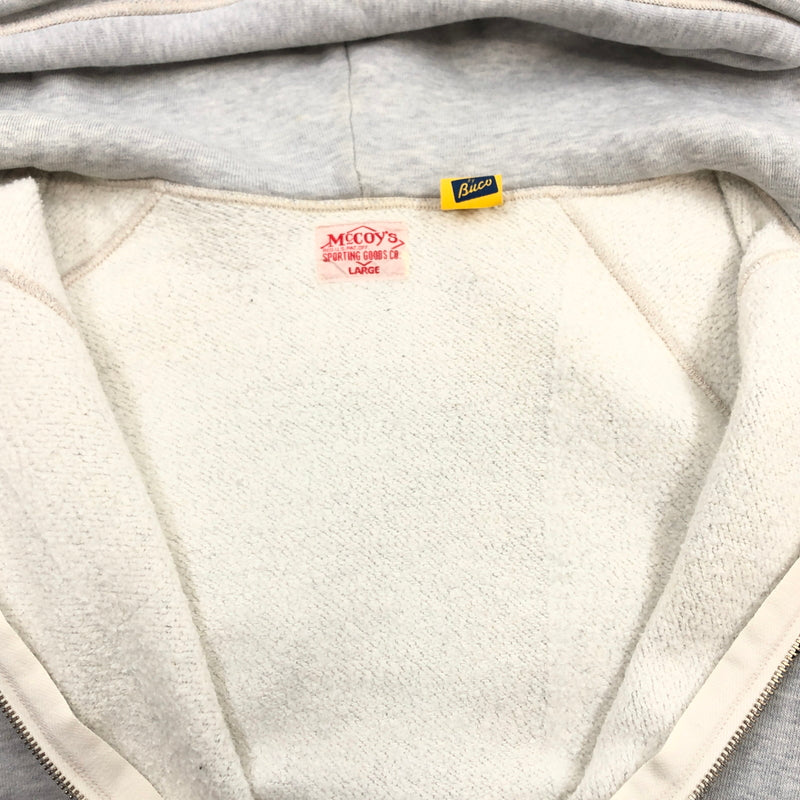 【中古品】【メンズ】 BUCO ブコ 50S FULL ZIP PARKER フルジップパーカー スウェット 長袖 トップス 145-261024-hn-01-fur サイズ：L カラー：グレー 万代Net店
