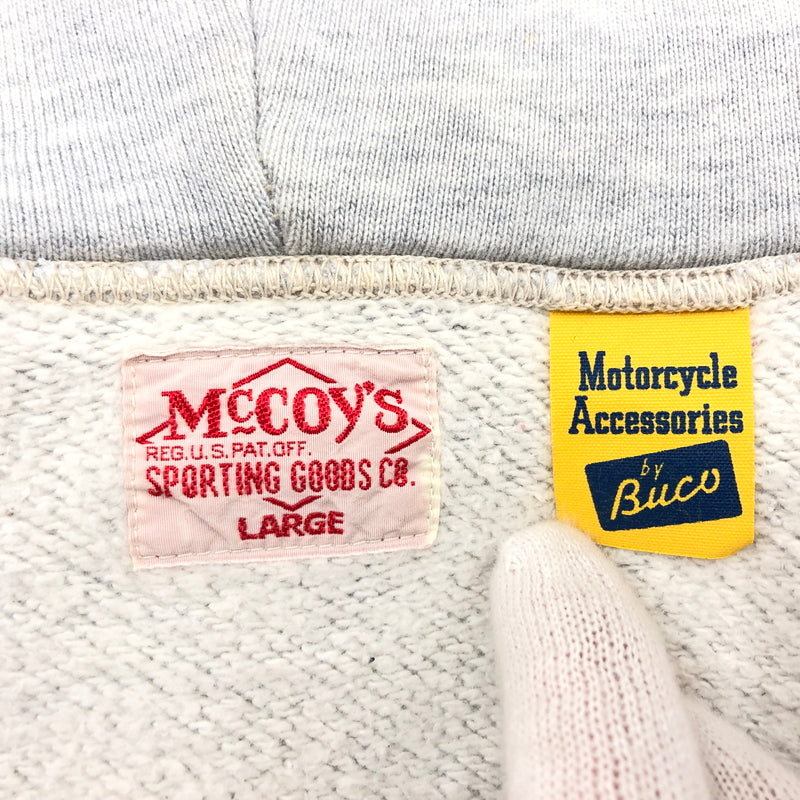 【中古品】【メンズ】 BUCO ブコ 50S FULL ZIP PARKER フルジップパーカー スウェット 長袖 トップス 145-261024-hn-01-fur サイズ：L カラー：グレー 万代Net店