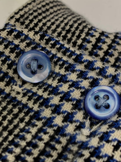 【中古品】【メンズ】 BUCKLEY SHIRT バックリー シャツ 50S FLANNEL SHIRT 50年代 フランネル シャツ トップス 146-260915-jt-08-min カラー：ブラック/ホワイト/ブルー 万代Net店