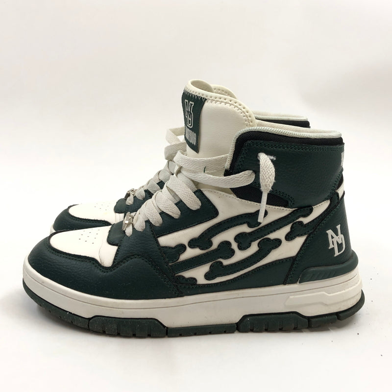 【現状渡し品】【メンズ】 NASTYDOG ナスティードッグ HIGH CUT SNEAKERS ND-0249-GRN-265 ハイカットスニーカー シューズ 靴 162-261024-hn-03-fur サイズ：26.5cm カラー：グリーン/ホワイト 万代Net店
