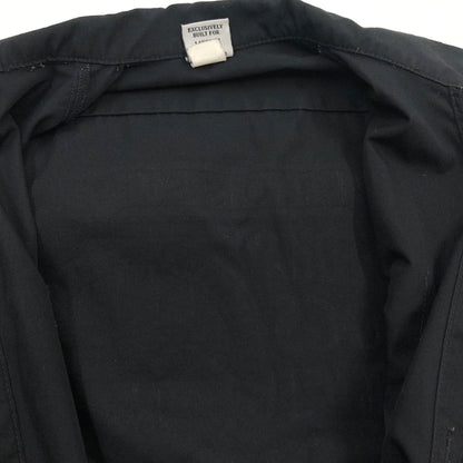 【現状渡し品】【メンズ】 LANGLITZ LEATHERS ラングリッツレザーズ LS POCKET SHIRT ポケット付き 長袖シャツ カジュアルシャツ トップス 145-261024-hn-05-fur サイズ：S カラー：ブラック 万代Net店