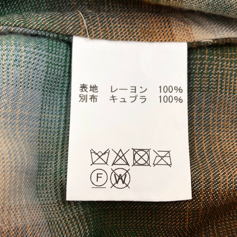 【中古品】【メンズ】 JELADO ジェラード STARRY GATE RAYON OMBRE L/S SHIRT スターリーゲート レーヨン オンブレ 長袖シャツ カジュアルシャツ トップス 145-260730-hn-06-fur サイズ：L カラー：グリーン/ブラウン系 万代Net店