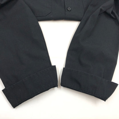 【現状渡し品】【メンズ】 LANGLITZ LEATHERS ラングリッツレザーズ LS POCKET SHIRT ポケット付き 長袖シャツ カジュアルシャツ トップス 145-261024-hn-05-fur サイズ：S カラー：ブラック 万代Net店