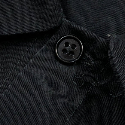 【現状渡し品】【メンズ】 LANGLITZ LEATHERS ラングリッツレザーズ LS POCKET SHIRT ポケット付き 長袖シャツ カジュアルシャツ トップス 145-261024-hn-05-fur サイズ：S カラー：ブラック 万代Net店