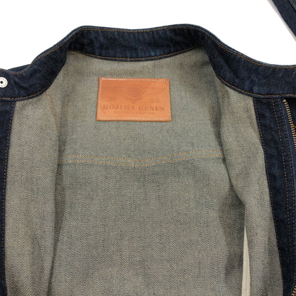 【中古品】【メンズ】 KOJIMA GENES 児島ジーンズ SINGLE RIDERS DENIM JACKET シングル ライダース デニムジャケット アウター 145-260730-hn-07-fur サイズ：XL カラー：インディゴ 万代Net店