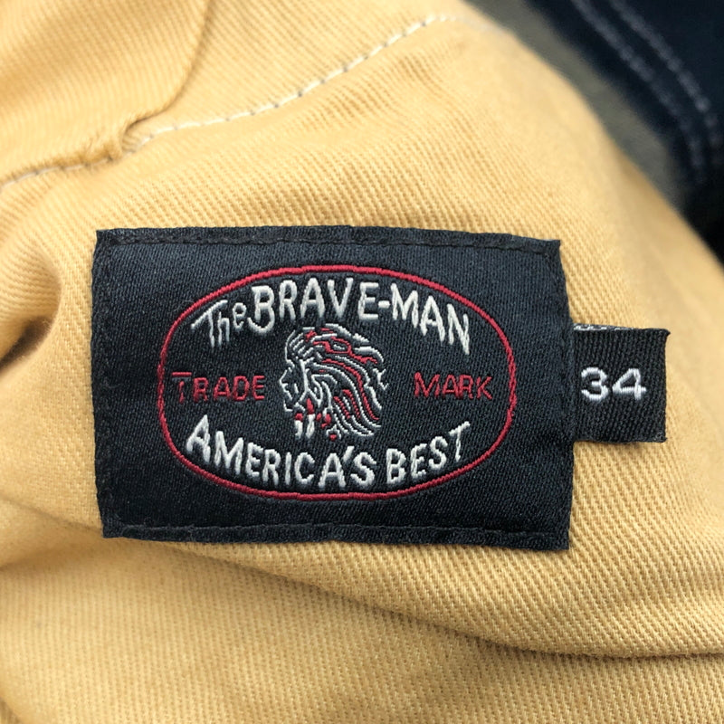 【中古品】【メンズ】 THE BRAVE MAN ブレイブマン × BETTY BOOP ベティブープ STRETCH JEANS ストレッチジーンズ 刺繡 デニムパンツ ボトムス 156-261024-hn-06-fur サイズ：34 カラー：インディゴ 万代Net店