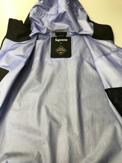 【中古品】【メンズ】 Supreme シュプリーム 24SS GORE-TEX TAPED SEAM SHELL JACKET 24春夏 ゴアテックス テープドシーム シェルジャケット ライトアウター 149-251107-rt-05-tag サイズ：L カラー：ブラック 万代Net店