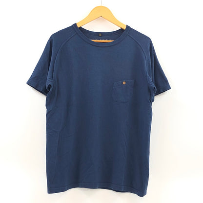 【現状渡し品】【メンズ】 NIGEL CABOURN ナイジェルケーボン WOOD BUTTON S/S POCKET TEE 55-U-8110 ウッドボタン 半袖 ポケットTシャツ トップス 145-260730-hn-10-fur サイズ：48 カラー：ネイビー 万代Net店