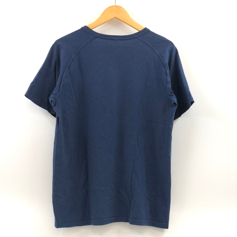 【現状渡し品】【メンズ】 NIGEL CABOURN ナイジェルケーボン WOOD BUTTON S/S POCKET TEE 55-U-8110 ウッドボタン 半袖 ポケットTシャツ トップス 145-260730-hn-10-fur サイズ：48 カラー：ネイビー 万代Net店