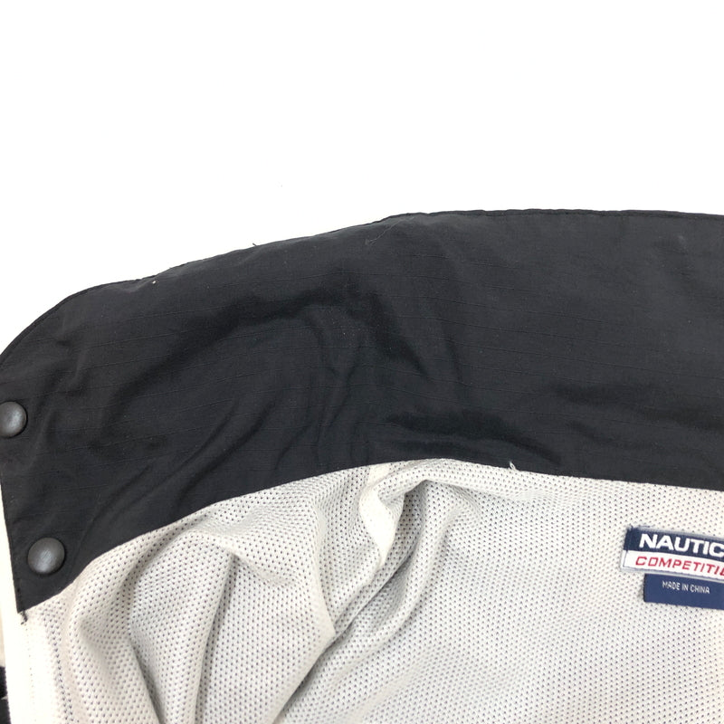 【現状渡し品】【メンズ】 NAUTICA ノーティカ SAILING JACKET セーリングジャケット アウター 146-261024-hn-08-fur サイズ：M カラー：ブラック/ホワイト/ブルー 万代Net店