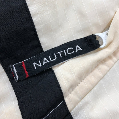 【現状渡し品】【メンズ】 NAUTICA ノーティカ SAILING JACKET セーリングジャケット アウター 146-261024-hn-08-fur サイズ：M カラー：ブラック/ホワイト/ブルー 万代Net店