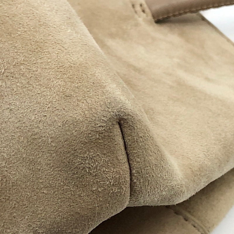 【中古品】【レディース】 LE VERNIS ル・ベルニ テトラバッグ ハンドバッグ レザー カバン 188-250907-hn-01-fur カラー：ベージュ 万代Net店