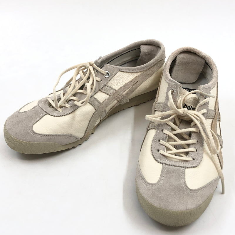 【中古品】【レディース】 ONITSUKA TIGER オニツカタイガー MEXICO 66 SD VIN 1183C015 メキシコ 66 SD VIN スニーカー シューズ 靴 166-261025-hn-01-fur サイズ：24.0cm US5.5 カラー：クリーム/ベージュ系 万代Net店