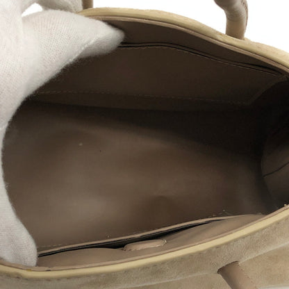 【中古品】【レディース】 LE VERNIS ル・ベルニ テトラバッグ ハンドバッグ レザー カバン 188-250907-hn-01-fur カラー：ベージュ 万代Net店