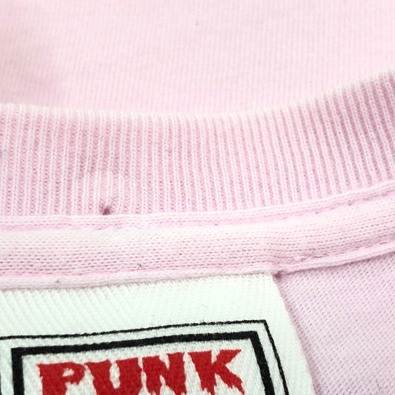 【現状渡し品】【メンズ】 PUNK DRUNKERS パンクドランカーズ × へきトラハウス 半袖Tシャツ トップス 142-251204-hn-08-fur サイズ：L カラー：ピンク 万代Net店