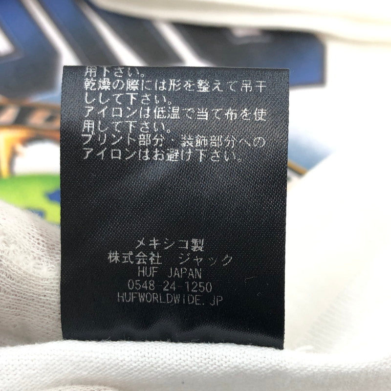 【中古品】【メンズ】 HUF ハフ CHAMPIONS S/S TEE TS01813 20周年記念 チャンピオンズ 半袖Tシャツ トップス 142-260513-hn-02-fur サイズ：XL カラー：ホワイト 万代Net店