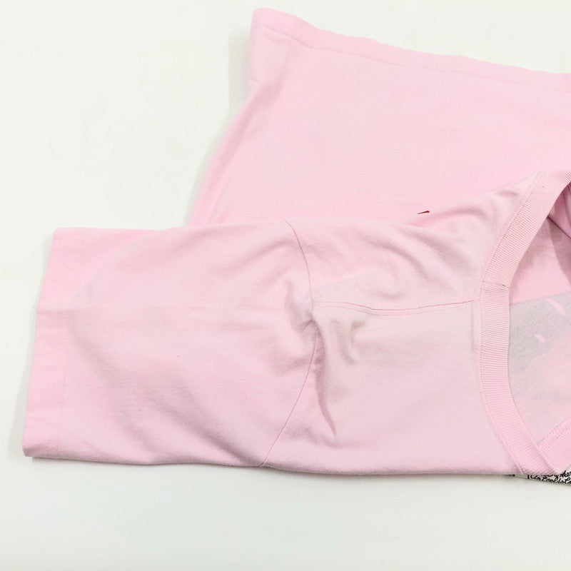 【現状渡し品】【メンズ】 PUNK DRUNKERS パンクドランカーズ × へきトラハウス 半袖Tシャツ トップス 142-251204-hn-08-fur サイズ：L カラー：ピンク 万代Net店