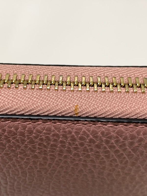 【LIFTる。景品】【中古】【レディース】 GUCCI グッチ LONG WALLET 449347 インターロッキングG ラウンドファスナーロングウォレット 長財布 181-240830-yn-12-min カラー：グッチ 万代Net店