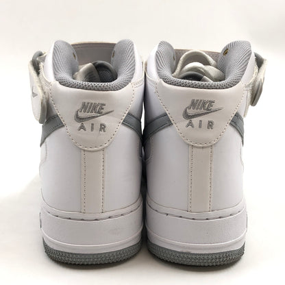 【中古品】【メンズ】 NIKE ナイキ AIR FORCE 1 MID "BORROWS BIG" DV0806-100 エアフォース1 ミッド ボローズ ビッグ スニーカー シューズ 靴 160-261025-hn-02-fur サイズ：27.5cm US9.5 カラー：ホワイト/グレー 万代Net店