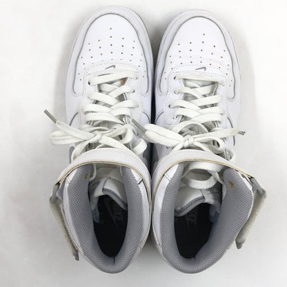 【中古品】【メンズ】 NIKE ナイキ AIR FORCE 1 MID "BORROWS BIG" DV0806-100 エアフォース1 ミッド ボローズ ビッグ スニーカー シューズ 靴 160-261025-hn-02-fur サイズ：27.5cm US9.5 カラー：ホワイト/グレー 万代Net店