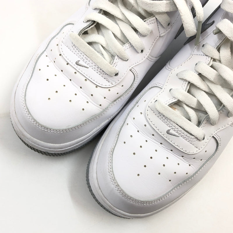 【中古品】【メンズ】 NIKE ナイキ AIR FORCE 1 MID "BORROWS BIG" DV0806-100 エアフォース1 ミッド ボローズ ビッグ スニーカー シューズ 靴 160-261025-hn-02-fur サイズ：27.5cm US9.5 カラー：ホワイト/グレー 万代Net店
