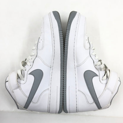 【中古品】【メンズ】 NIKE ナイキ AIR FORCE 1 MID "BORROWS BIG" DV0806-100 エアフォース1 ミッド ボローズ ビッグ スニーカー シューズ 靴 160-261025-hn-02-fur サイズ：27.5cm US9.5 カラー：ホワイト/グレー 万代Net店