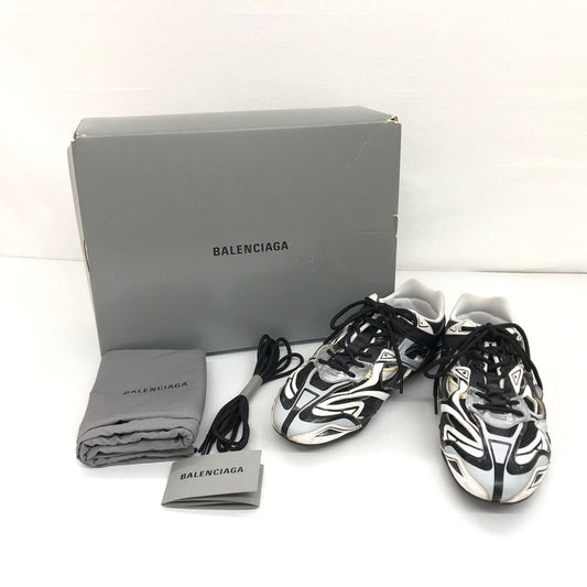 【中古品】【メンズ】 BALENCIAGA バレンシアガ DRIVE SNEAKER ドライブ スニーカー シューズ 靴 162-250118-hn-01-fur サイズ：27.0cm US 8 カラー：ブラック/ホワイト/グレー 万代Net店