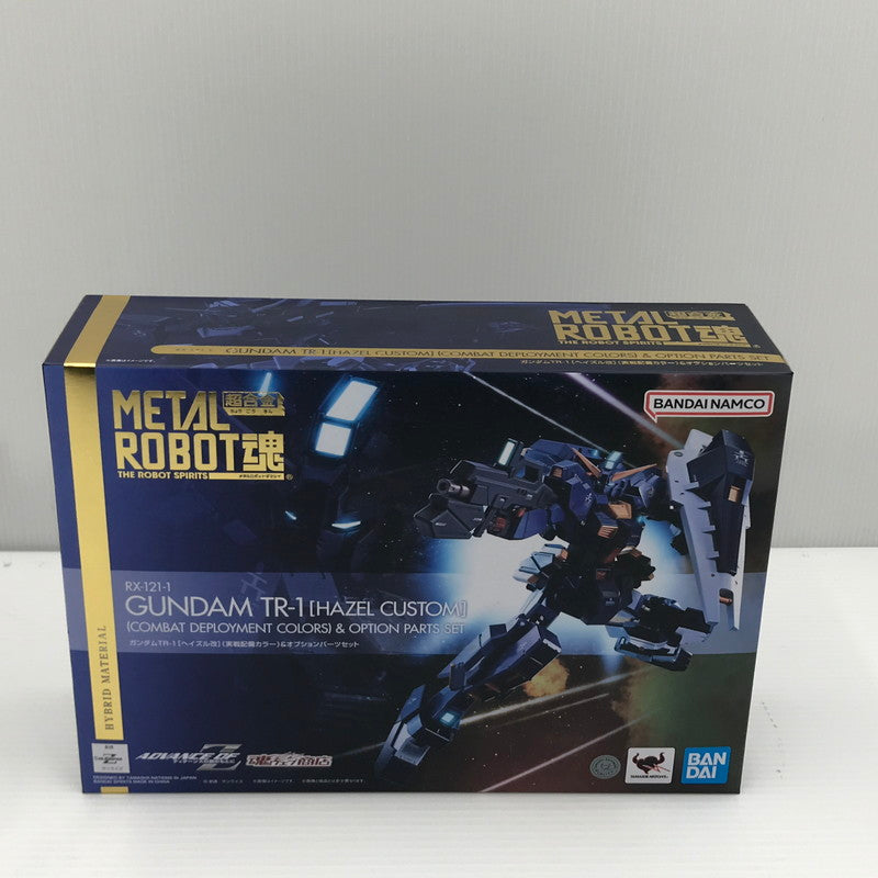 【中古美品】 METAL ROBOT魂 ＜SIDE MS＞ ガンダムTR-1 [ヘイズル改](実戦配備カラー)＆オプションパーツセット ADVANCE OF Z ティターンズの旗のもとに 未開封 056-260721-ti-02-tagh 万代Net店