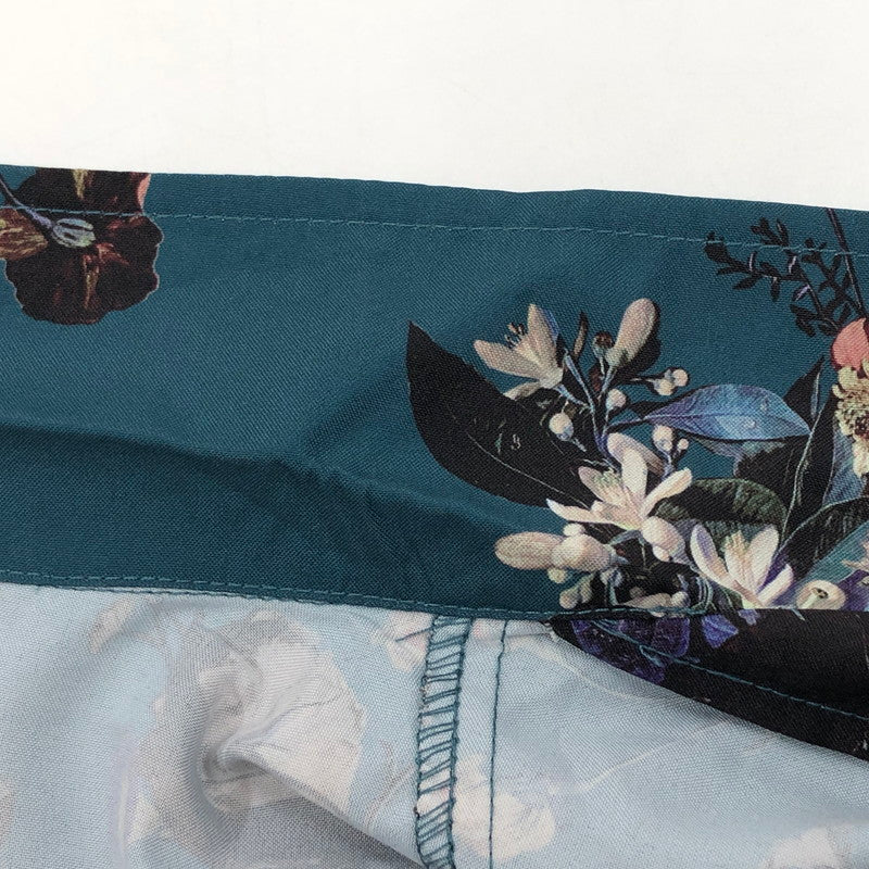 【中古品】【メンズ】 UNRELAXING アンリラクシング UR-527 総柄 SS SHIRT 半袖シャツ カジュアルシャツ トップス 147-260513-sa-01-fur サイズ：FREE カラー：グリーン系 万代Net店