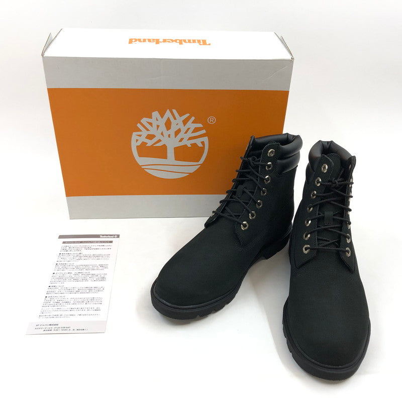 【中古美品】【メンズ】 TIMBERLAND ティンバーランド 6 IN BASIC 6 INCH LACE BOOT TB1A27X6015 6イン ベーシック 6インチ レース ブーツ シューズ 靴 164-260513-hn-04-fur サイズ：26.5cm US8.5W カラー：ブラック 万代Net店