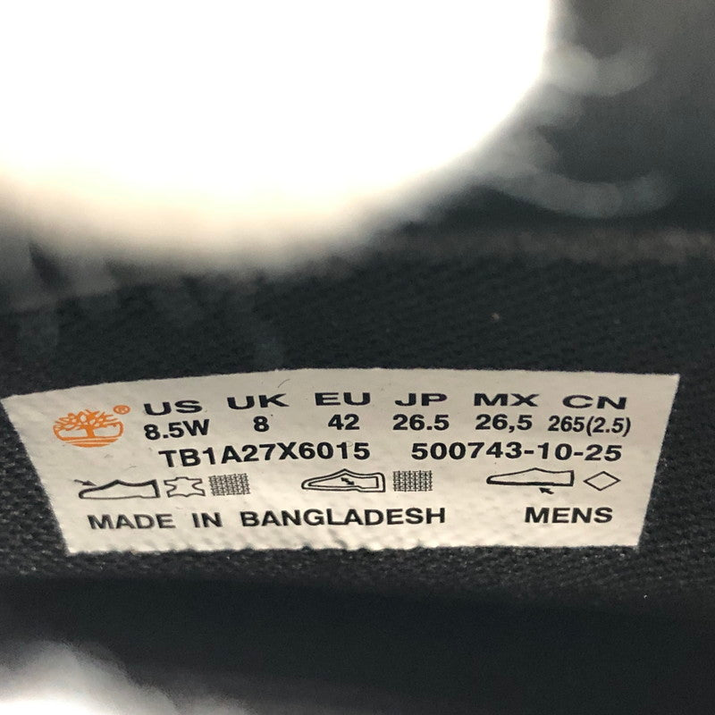 【中古美品】【メンズ】 TIMBERLAND ティンバーランド 6 IN BASIC 6 INCH LACE BOOT TB1A27X6015 6イン ベーシック 6インチ レース ブーツ シューズ 靴 164-260513-hn-04-fur サイズ：26.5cm US8.5W カラー：ブラック 万代Net店