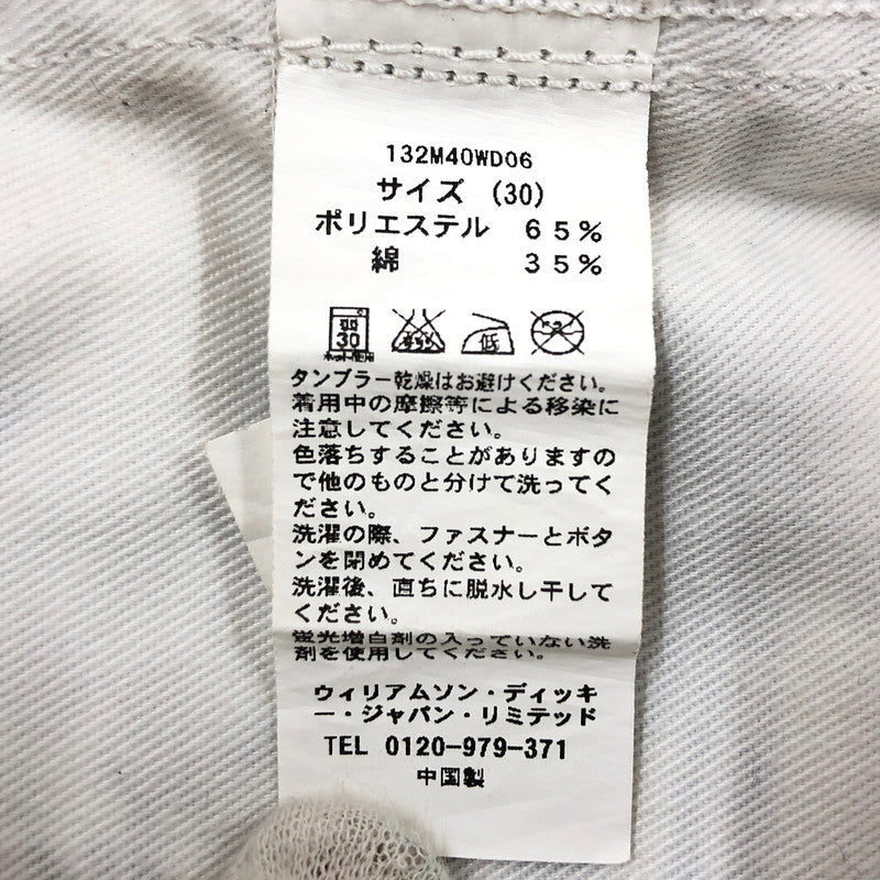 【中古品】【メンズ】 DICKIES ディッキーズ 132M40WD06 総柄 ショートパンツ ハーフパンツ ボトムス 158-260513-hn-05-fur サイズ：30 カラー：ホワイト/ネイビー/グレー 万代Net店