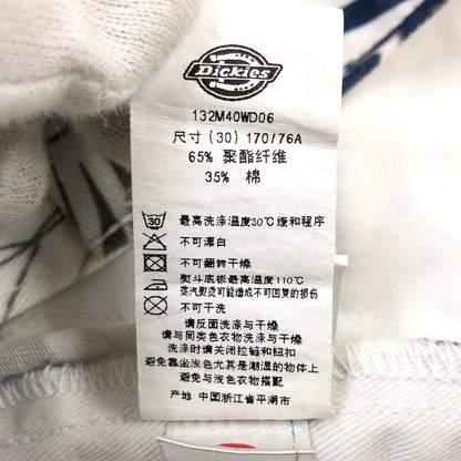 【中古品】【メンズ】 DICKIES ディッキーズ 132M40WD06 総柄 ショートパンツ ハーフパンツ ボトムス 158-260513-hn-05-fur サイズ：30 カラー：ホワイト/ネイビー/グレー 万代Net店