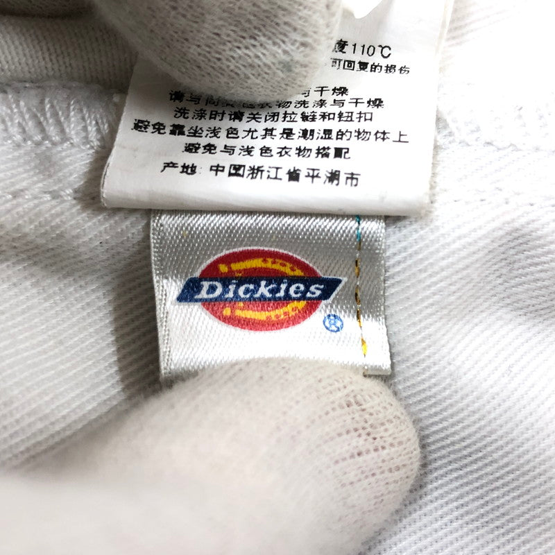 【中古品】【メンズ】 DICKIES ディッキーズ 132M40WD06 総柄 ショートパンツ ハーフパンツ ボトムス 158-260513-hn-05-fur サイズ：30 カラー：ホワイト/ネイビー/グレー 万代Net店