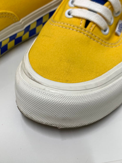 【中古美品】【メンズ】 VANS バンズ AUTHENTIC 44 DX VN0A54F241O オーセンティック 44 デラックス スニーカー 靴 162-240902-yn-09-min サイズ：25.5cm カラー：YELLOW/BLUE/SCE 万代Net店