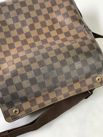 【現状渡し品】【メンズ/レディース】 LOUIS VUITTON ルイ・ヴィトン ダミエ ナヴィグリオ N45255 SR0075 ショルダーバッグ メッセンジャーバッグ カバン 179-240902-yn-13-min カラー：ブラウン 万代Net店