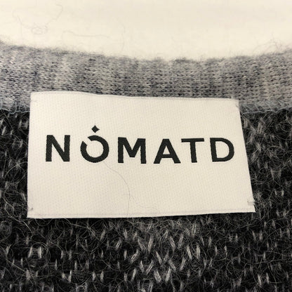 【中古品】【メンズ】 NOMA t.d. ノーマティーディー JACQUARD DIAMOND CARDIGAN ジャカード ダイヤモンド カーディガン ニット 長袖 トップス 151-250118-hn-05-fur サイズ：2 カラー：グレー/ブラック 万代Net店