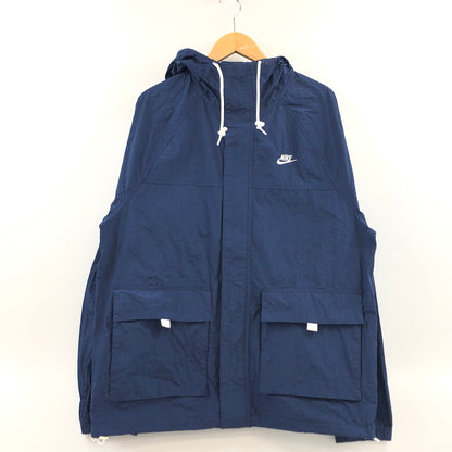 【中古品】【メンズ】 NIKE ナイキ CLUB BOWLINE JACKET FN3109-410 クラブボウラインジャケット レインジャケット アウター 148-261025-hn-09-fur サイズ：L カラー：ネイビー 万代Net店