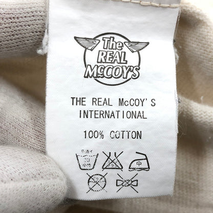 【中古品】【メンズ】 The REAL McCOY'S ザリアルマッコイズ 半袖Tシャツ トップス 145-260218-hn-04-fur サイズ：42 R カラー：オフホワイト 万代Net店
