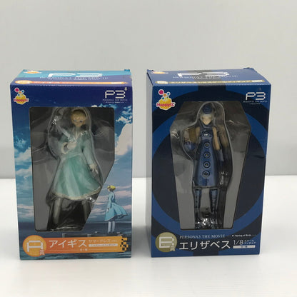 【中古美品】 一番くじ PERSONA3 THE MOVIE #1 B賞 エリザベス フィギュア #2 A賞 アイギス フィギュア 2体セット 未開封 箱イタミ大 052-260723-ti-11-tag 万代Net店