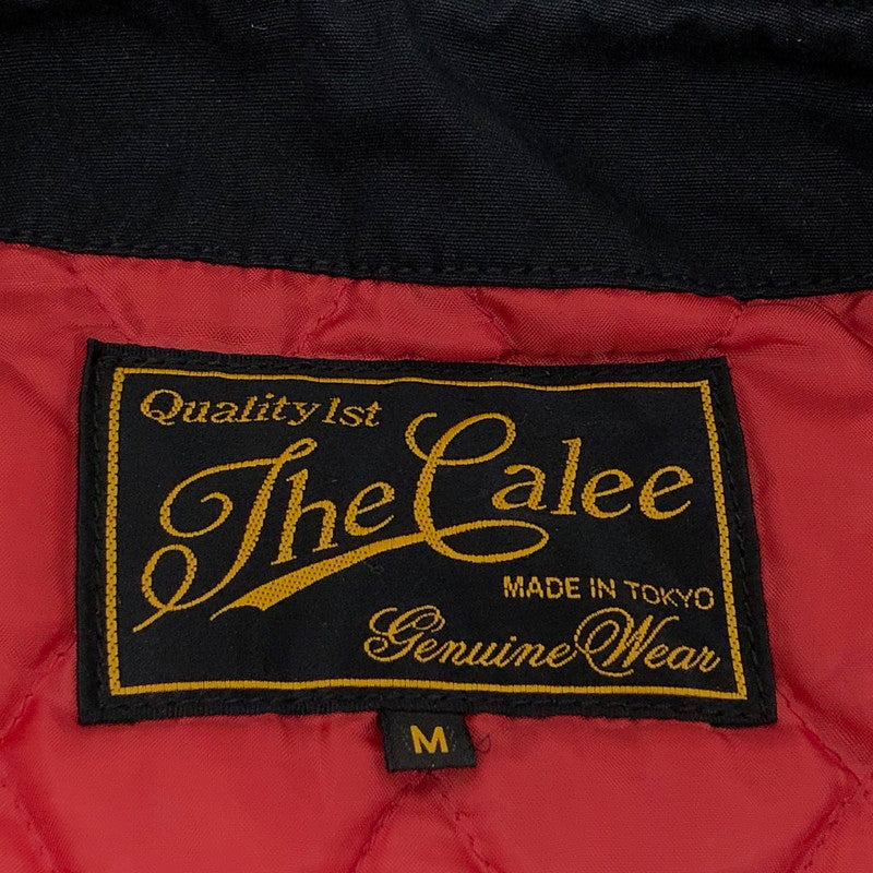 【中古品】【メンズ】 CALEE キャリー ブルゾン ジャケット アウター 145-250119-hn-03-fur サイズ：M カラー：ブラック 万代Net店