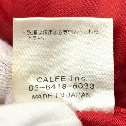 【中古品】【メンズ】 CALEE キャリー ブルゾン ジャケット アウター 145-250119-hn-03-fur サイズ：M カラー：ブラック 万代Net店